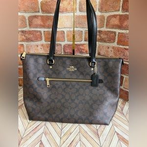 Perfect work bag! Coach Brown